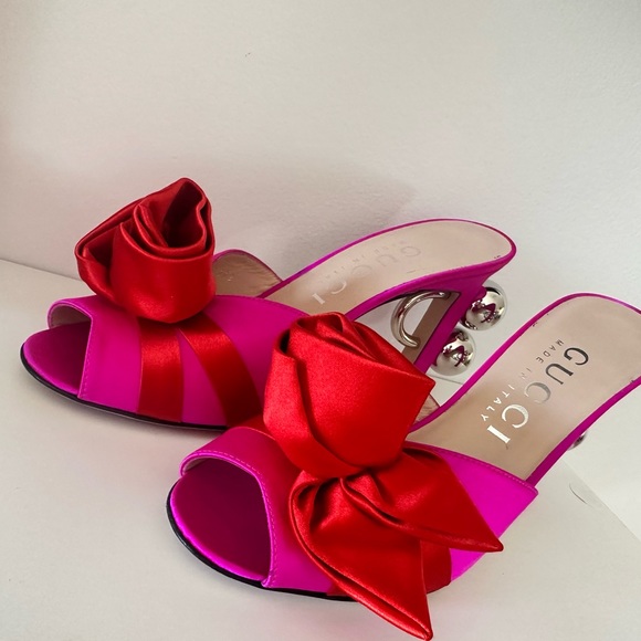 Gucci Shawana Rose Mules - Picture 5 of 9